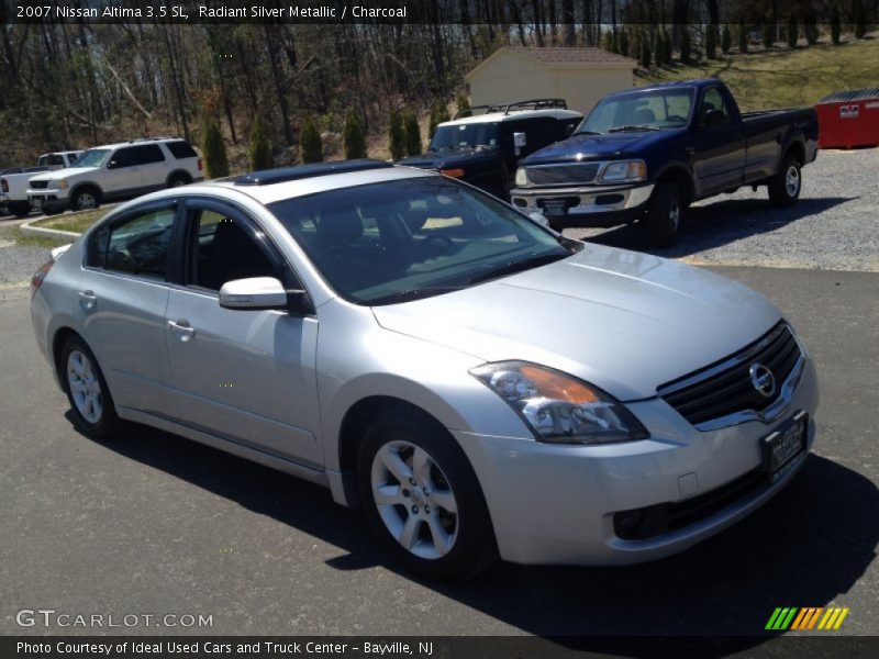 Radiant Silver Metallic / Charcoal 2007 Nissan Altima 3.5 SL