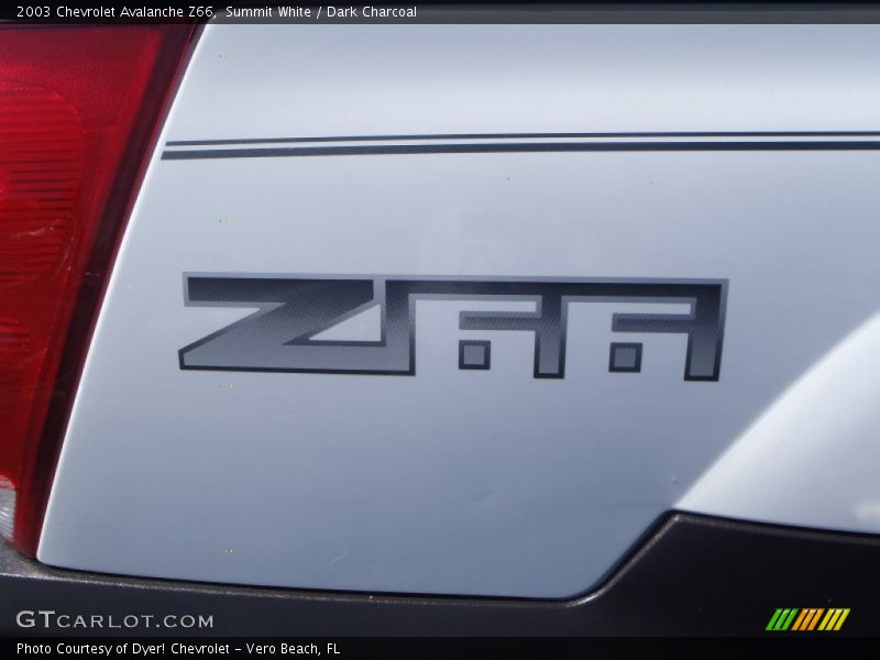  2003 Avalanche Z66 Logo