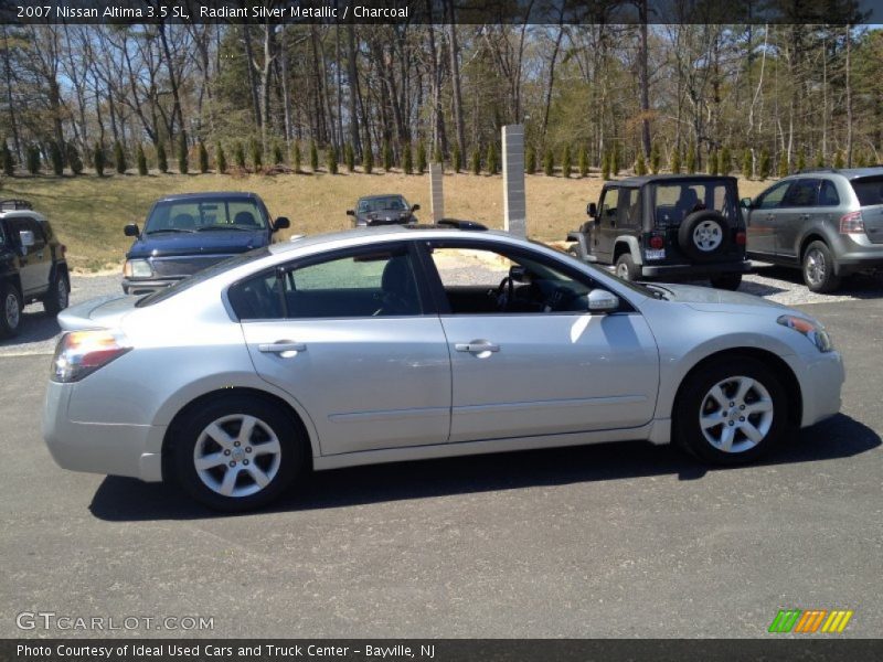 Radiant Silver Metallic / Charcoal 2007 Nissan Altima 3.5 SL