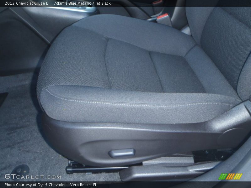 Atlantis Blue Metallic / Jet Black 2013 Chevrolet Cruze LT