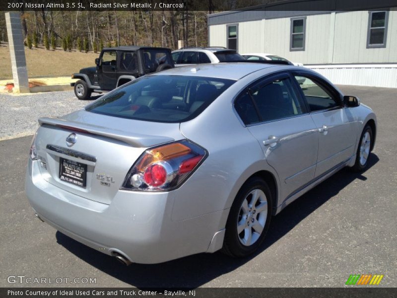 Radiant Silver Metallic / Charcoal 2007 Nissan Altima 3.5 SL