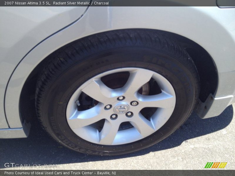 Radiant Silver Metallic / Charcoal 2007 Nissan Altima 3.5 SL