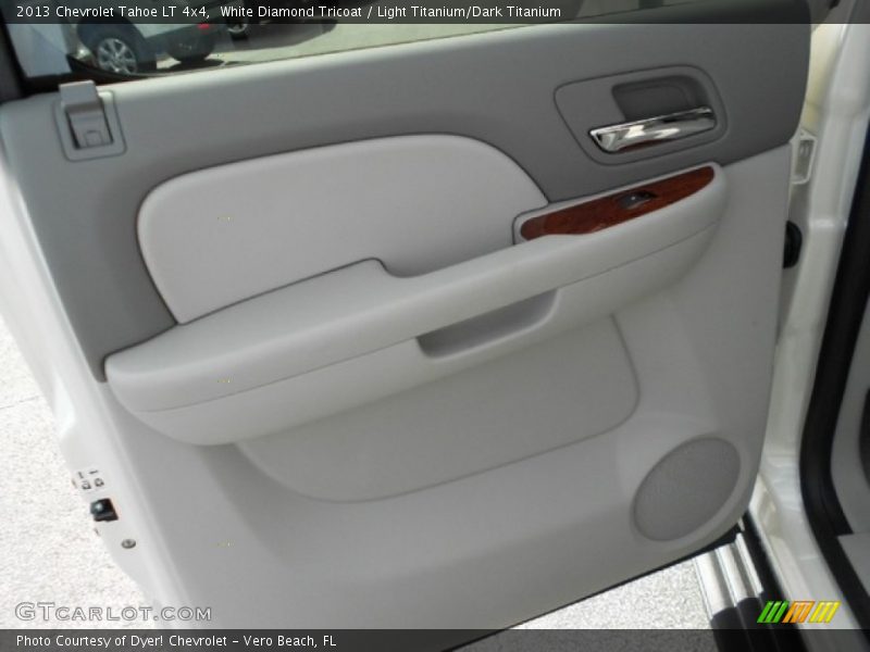 White Diamond Tricoat / Light Titanium/Dark Titanium 2013 Chevrolet Tahoe LT 4x4