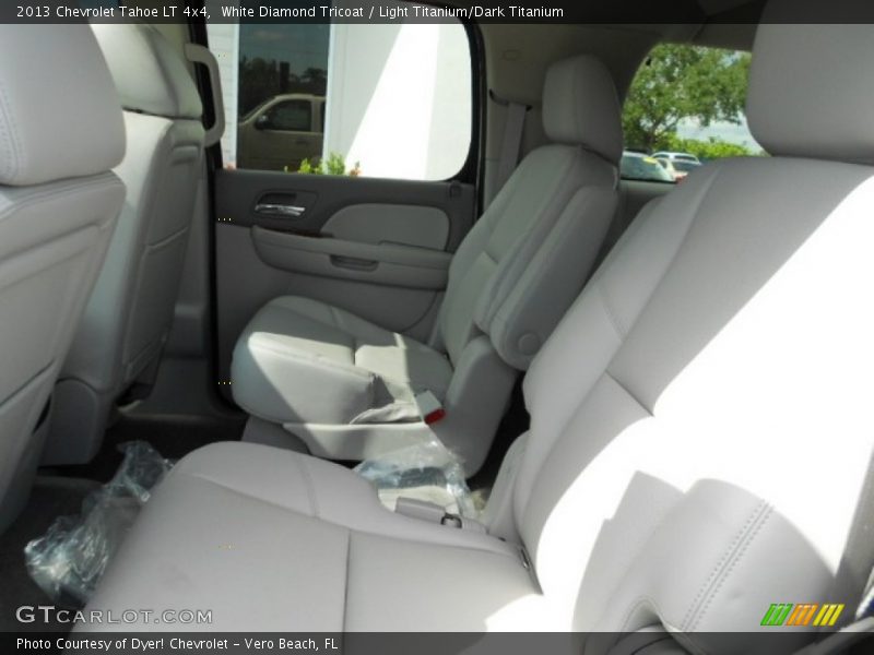 White Diamond Tricoat / Light Titanium/Dark Titanium 2013 Chevrolet Tahoe LT 4x4