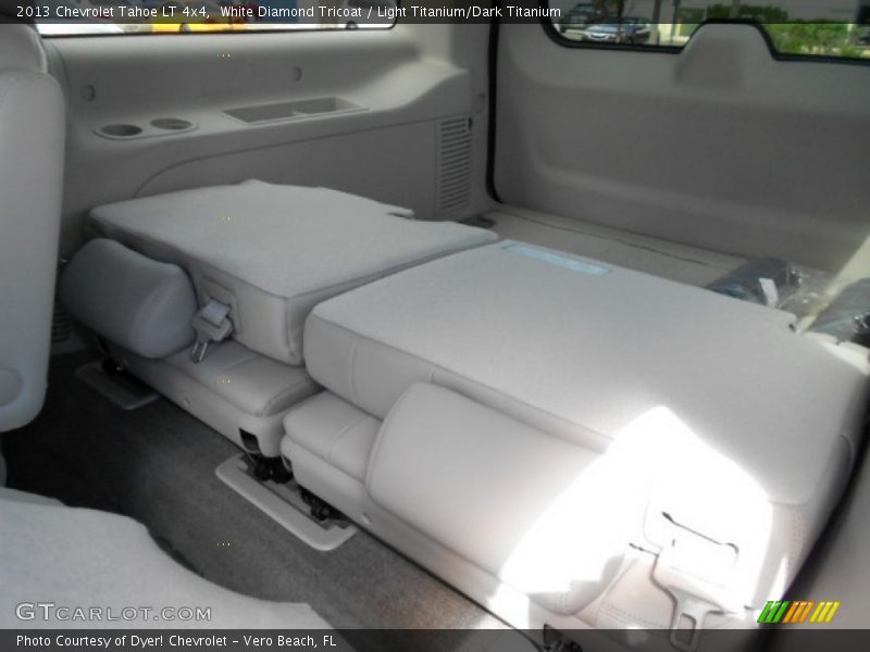 White Diamond Tricoat / Light Titanium/Dark Titanium 2013 Chevrolet Tahoe LT 4x4