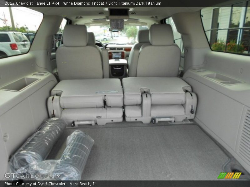 White Diamond Tricoat / Light Titanium/Dark Titanium 2013 Chevrolet Tahoe LT 4x4