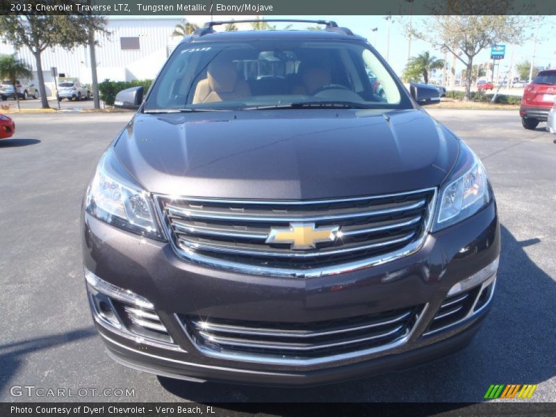 Tungsten Metallic / Ebony/Mojave 2013 Chevrolet Traverse LTZ