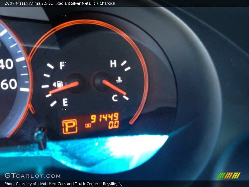 Radiant Silver Metallic / Charcoal 2007 Nissan Altima 3.5 SL