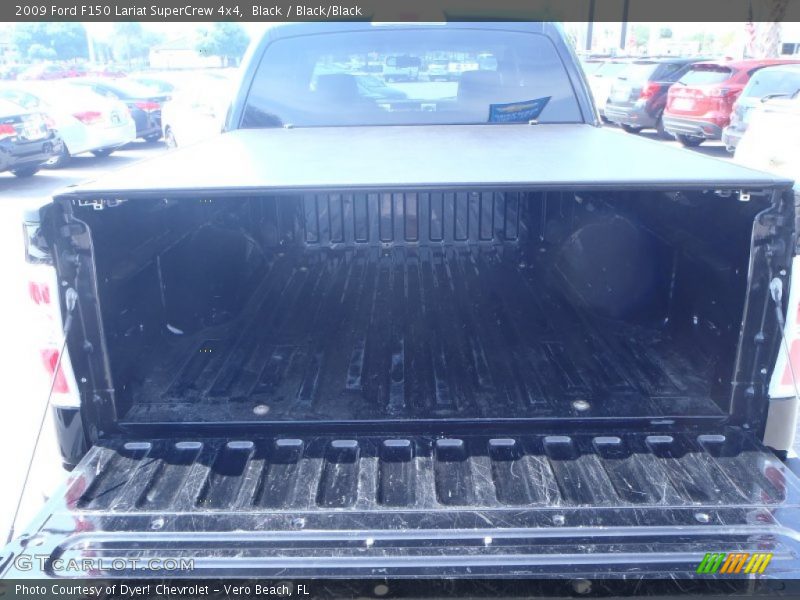 Black / Black/Black 2009 Ford F150 Lariat SuperCrew 4x4