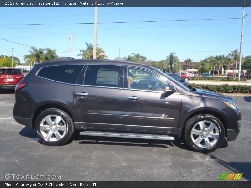 Tungsten Metallic / Ebony/Mojave 2013 Chevrolet Traverse LTZ