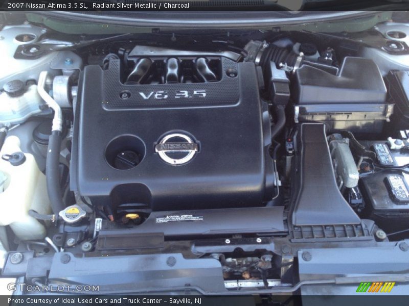 Radiant Silver Metallic / Charcoal 2007 Nissan Altima 3.5 SL