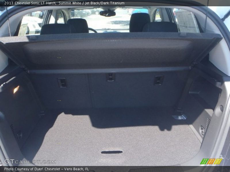 Summit White / Jet Black/Dark Titanium 2013 Chevrolet Sonic LT Hatch