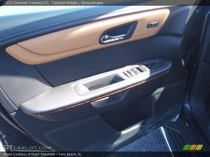 Tungsten Metallic / Ebony/Mojave 2013 Chevrolet Traverse LTZ