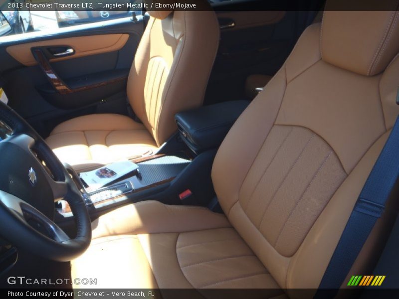 Tungsten Metallic / Ebony/Mojave 2013 Chevrolet Traverse LTZ