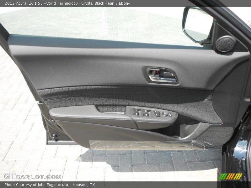 Crystal Black Pearl / Ebony 2013 Acura ILX 1.5L Hybrid Technology