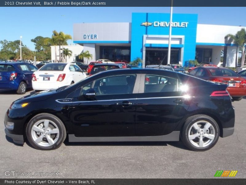 Black / Pebble Beige/Dark Accents 2013 Chevrolet Volt