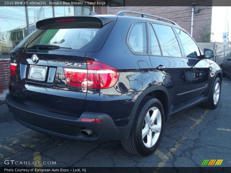 Monaco Blue Metallic / Sand Beige 2010 BMW X5 xDrive30i