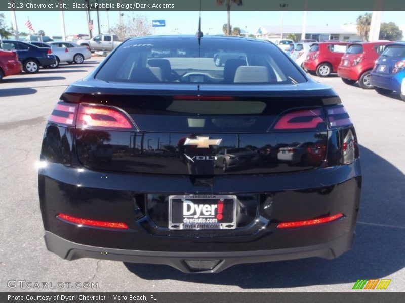 Black / Pebble Beige/Dark Accents 2013 Chevrolet Volt