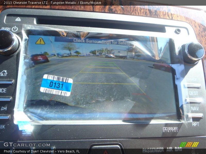 Tungsten Metallic / Ebony/Mojave 2013 Chevrolet Traverse LTZ