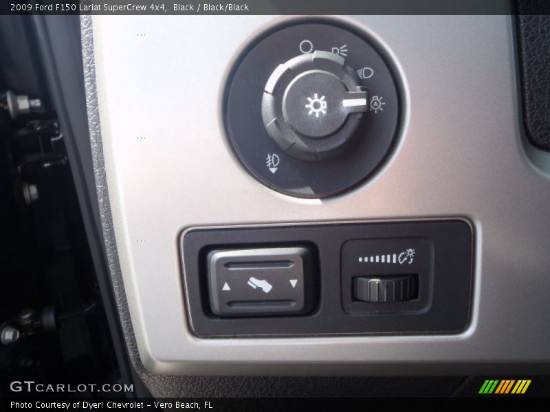 Black / Black/Black 2009 Ford F150 Lariat SuperCrew 4x4