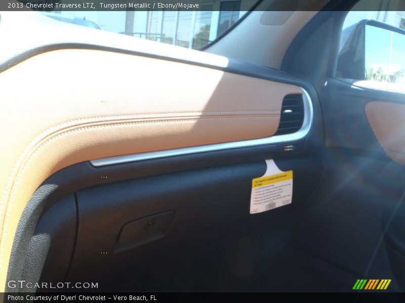 Tungsten Metallic / Ebony/Mojave 2013 Chevrolet Traverse LTZ