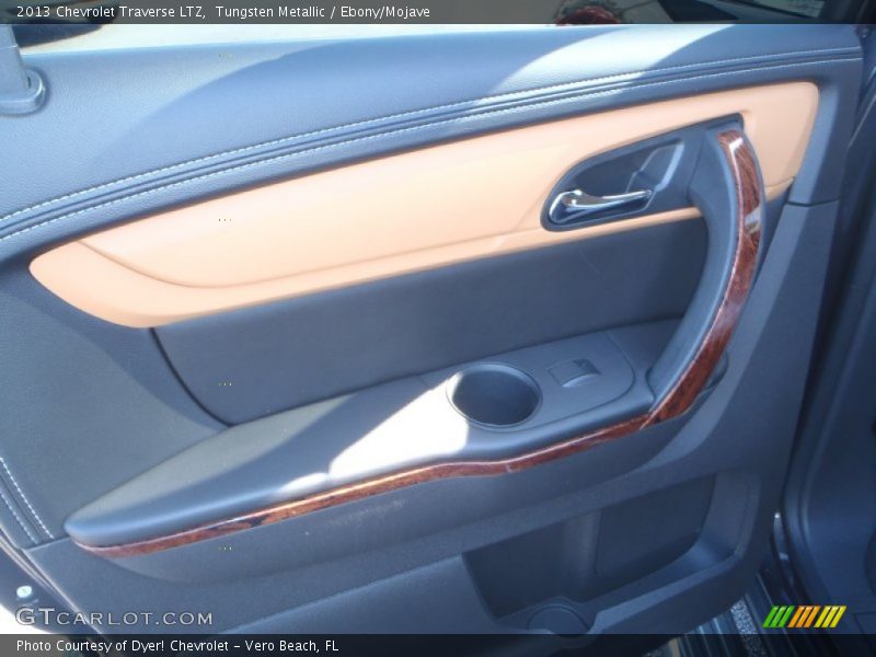 Tungsten Metallic / Ebony/Mojave 2013 Chevrolet Traverse LTZ