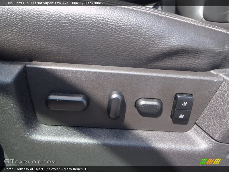 Black / Black/Black 2009 Ford F150 Lariat SuperCrew 4x4