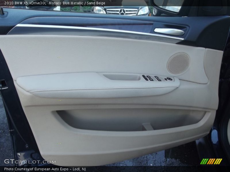 Monaco Blue Metallic / Sand Beige 2010 BMW X5 xDrive30i