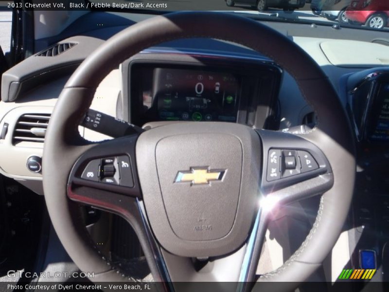 Black / Pebble Beige/Dark Accents 2013 Chevrolet Volt