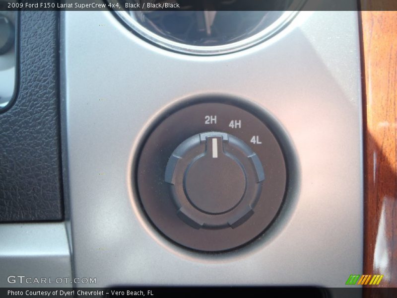 Black / Black/Black 2009 Ford F150 Lariat SuperCrew 4x4