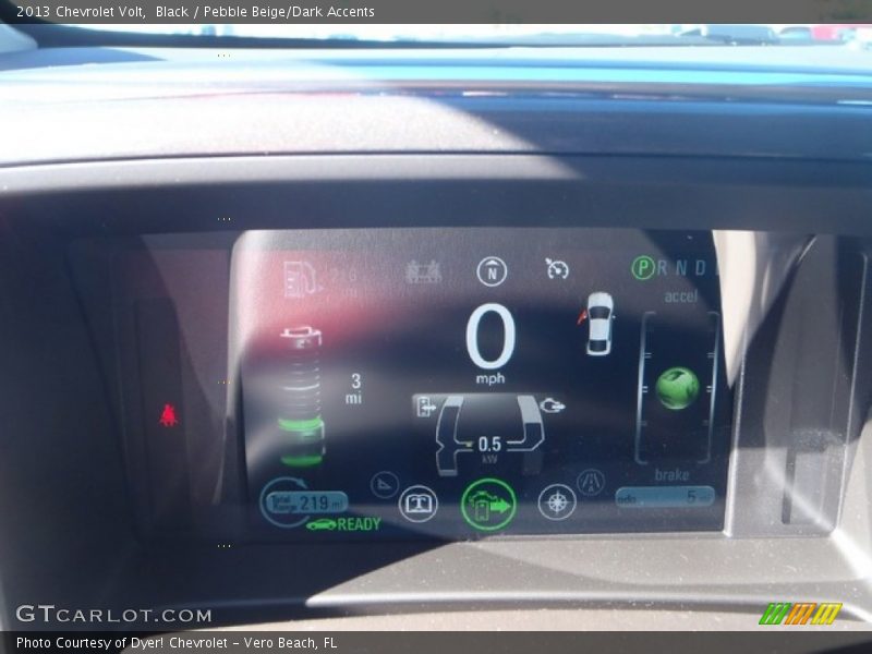 Black / Pebble Beige/Dark Accents 2013 Chevrolet Volt