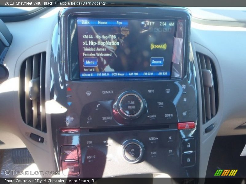 Black / Pebble Beige/Dark Accents 2013 Chevrolet Volt