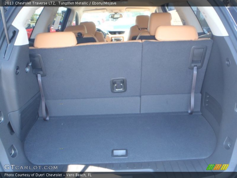 Tungsten Metallic / Ebony/Mojave 2013 Chevrolet Traverse LTZ