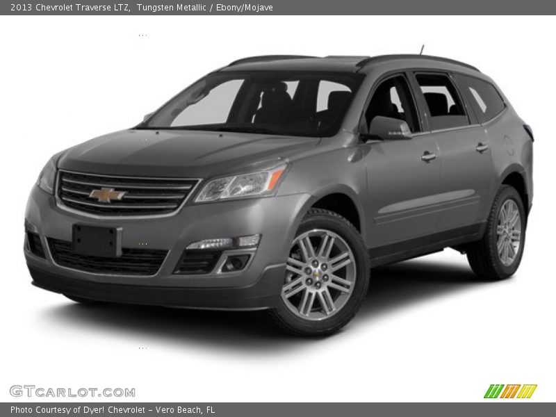 Tungsten Metallic / Ebony/Mojave 2013 Chevrolet Traverse LTZ