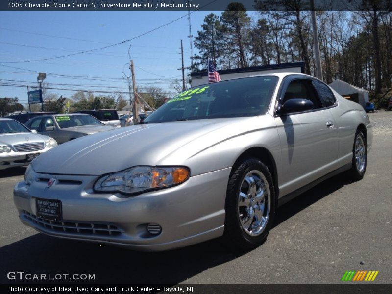 Silverstone Metallic / Medium Gray 2005 Chevrolet Monte Carlo LS