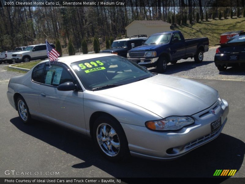 Silverstone Metallic / Medium Gray 2005 Chevrolet Monte Carlo LS
