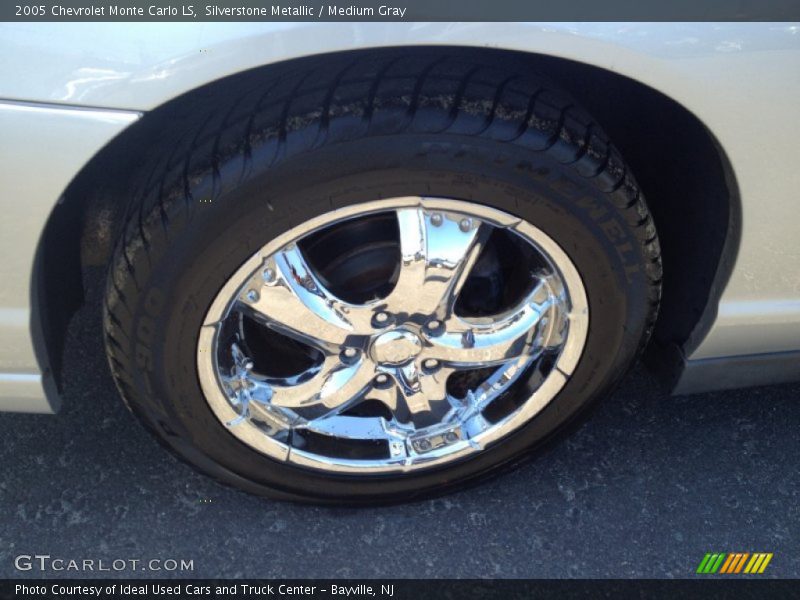 Silverstone Metallic / Medium Gray 2005 Chevrolet Monte Carlo LS