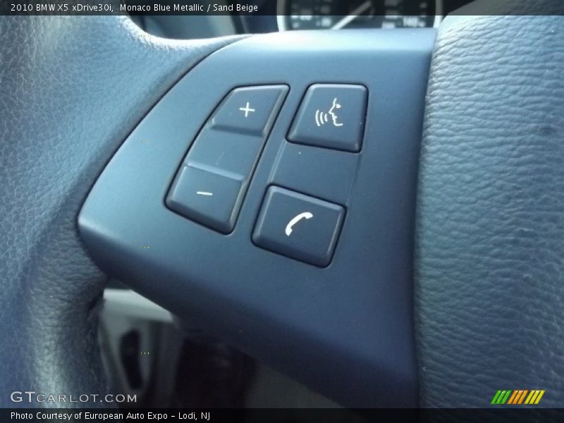 Monaco Blue Metallic / Sand Beige 2010 BMW X5 xDrive30i