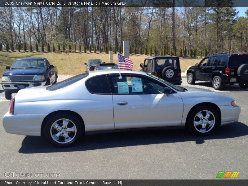 Silverstone Metallic / Medium Gray 2005 Chevrolet Monte Carlo LS