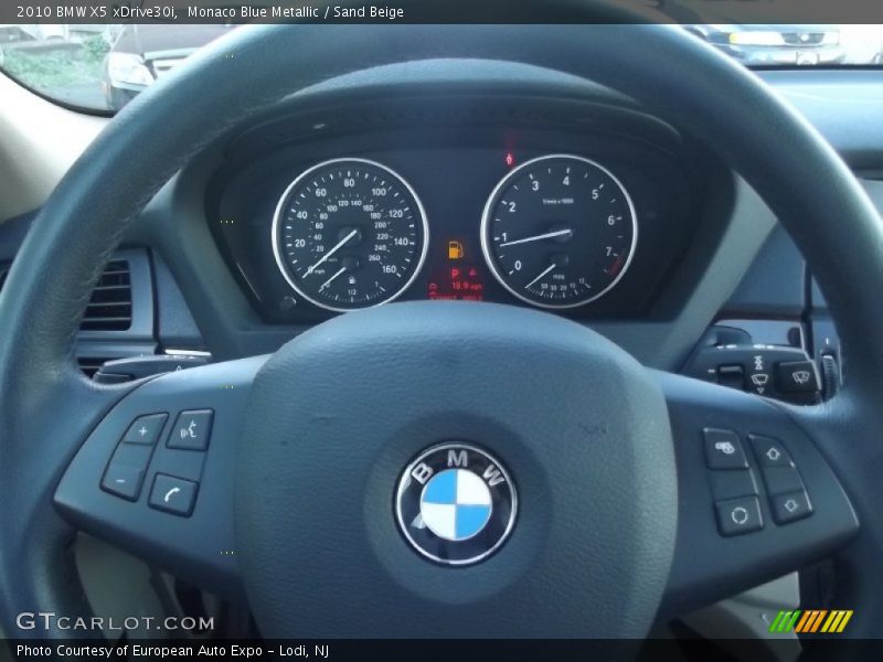 Monaco Blue Metallic / Sand Beige 2010 BMW X5 xDrive30i