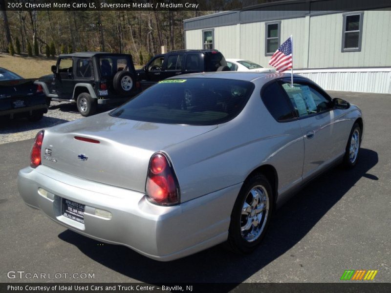 Silverstone Metallic / Medium Gray 2005 Chevrolet Monte Carlo LS
