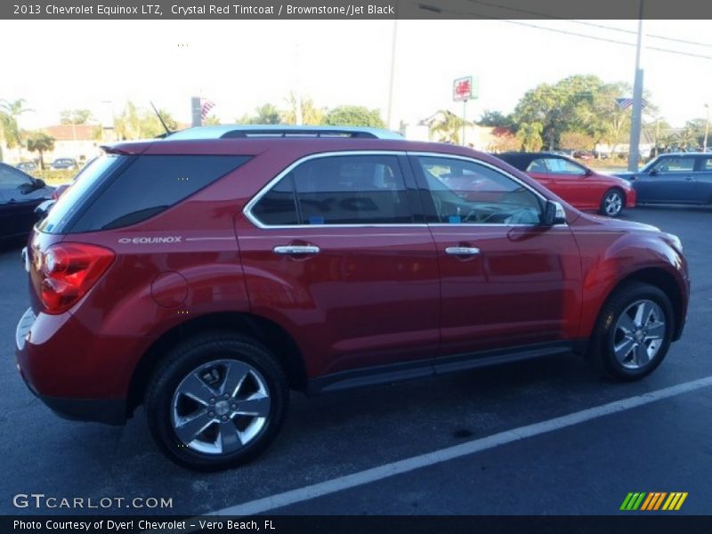 Crystal Red Tintcoat / Brownstone/Jet Black 2013 Chevrolet Equinox LTZ