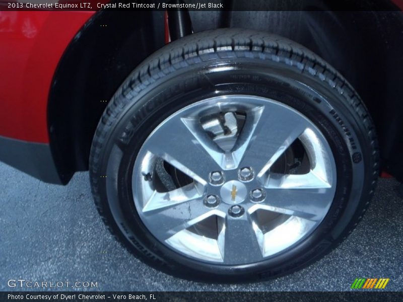 Crystal Red Tintcoat / Brownstone/Jet Black 2013 Chevrolet Equinox LTZ