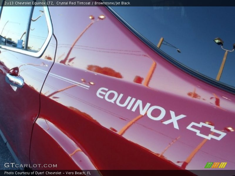 Crystal Red Tintcoat / Brownstone/Jet Black 2013 Chevrolet Equinox LTZ