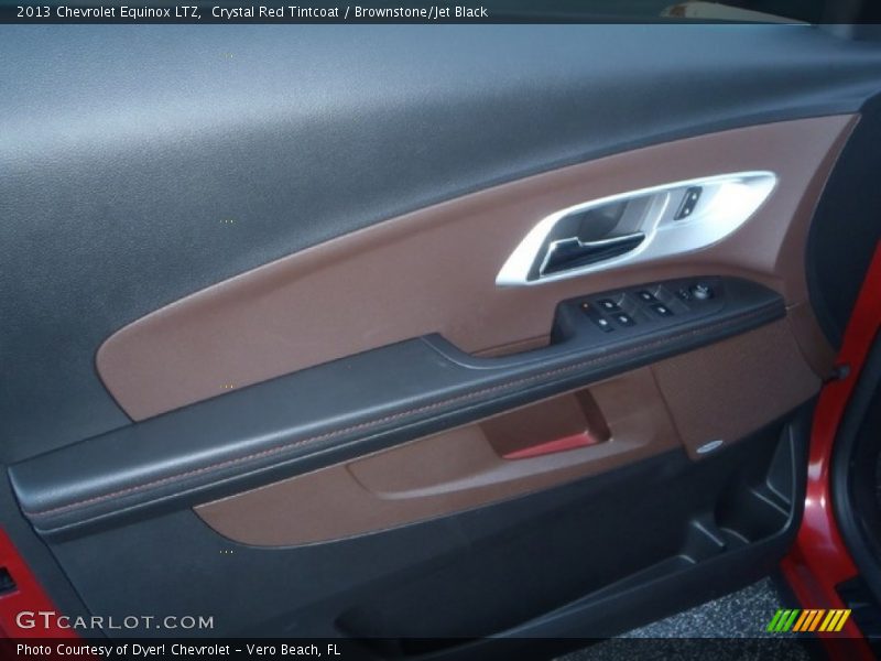 Crystal Red Tintcoat / Brownstone/Jet Black 2013 Chevrolet Equinox LTZ