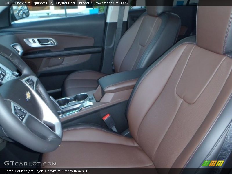 Crystal Red Tintcoat / Brownstone/Jet Black 2013 Chevrolet Equinox LTZ