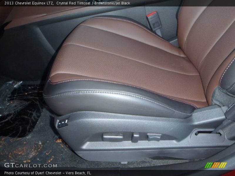 Crystal Red Tintcoat / Brownstone/Jet Black 2013 Chevrolet Equinox LTZ