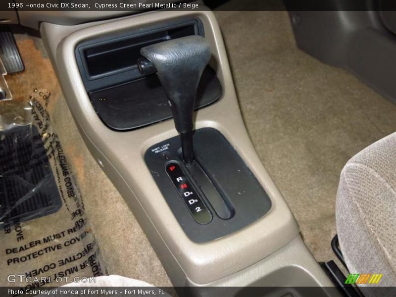  1996 Civic DX Sedan 4 Speed Automatic Shifter