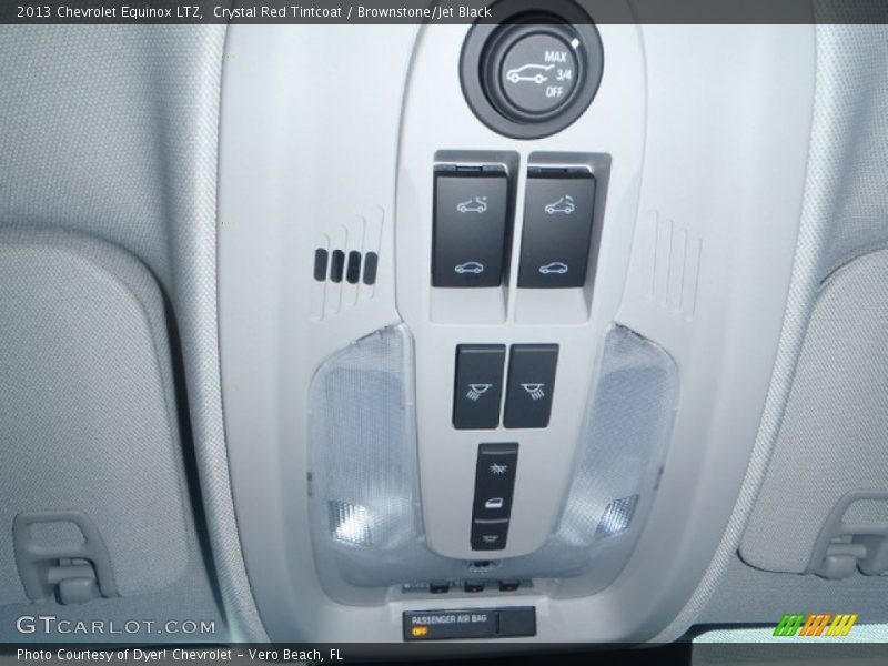 Crystal Red Tintcoat / Brownstone/Jet Black 2013 Chevrolet Equinox LTZ