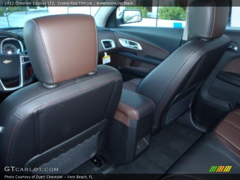Crystal Red Tintcoat / Brownstone/Jet Black 2013 Chevrolet Equinox LTZ